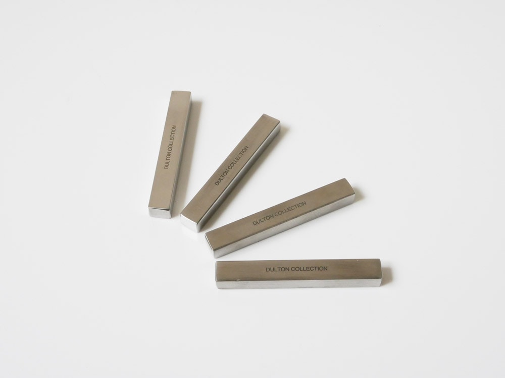 ダルトン製シルバーステンレスカトラリーレストスクエア