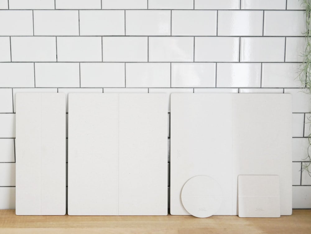 soil GEMの灰色珪藻土ドライングボード