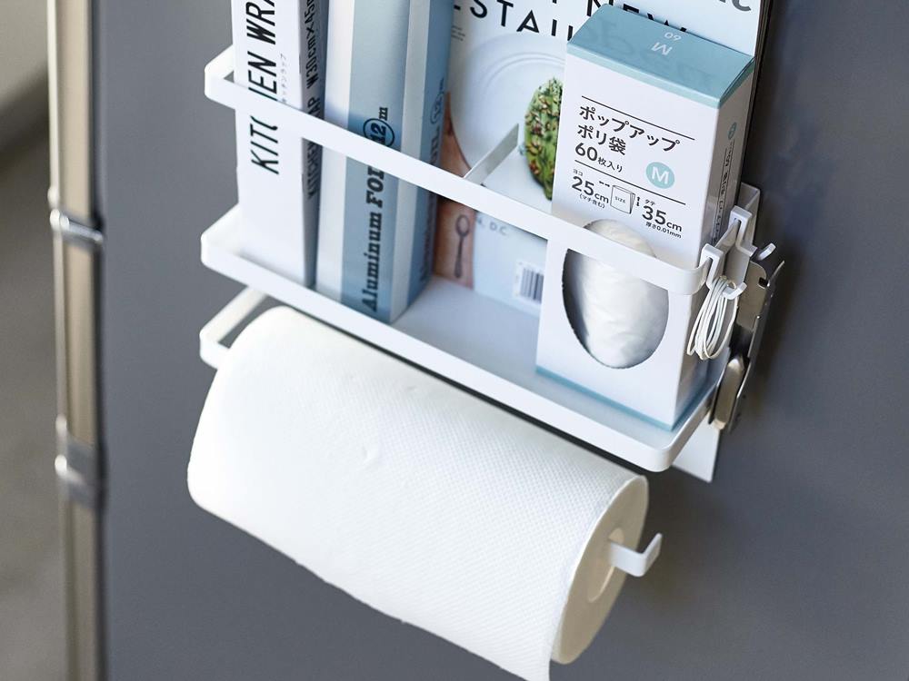 タワー型マグネットキッチンペーパーホルダー