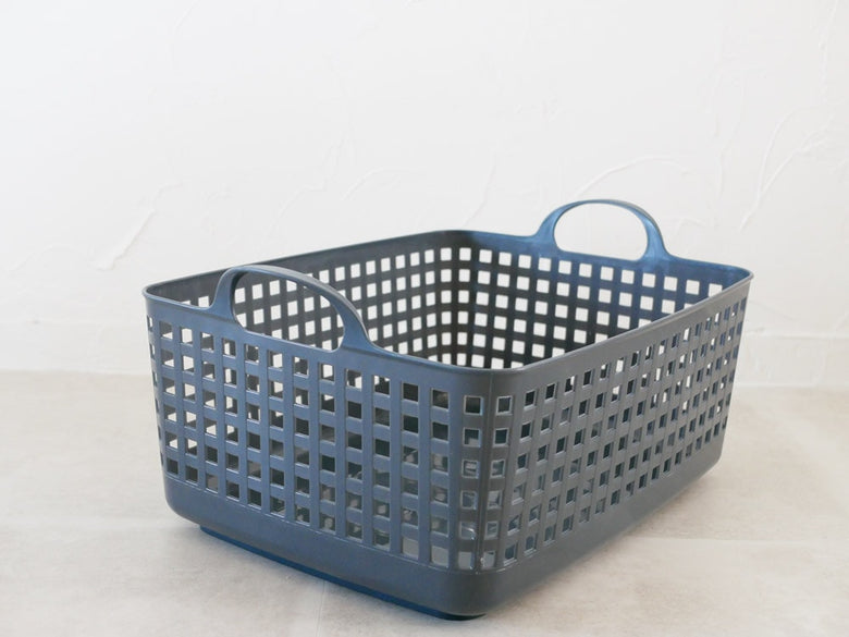 like-itスタッキングトップのプラスチック製蓋付きバスケット