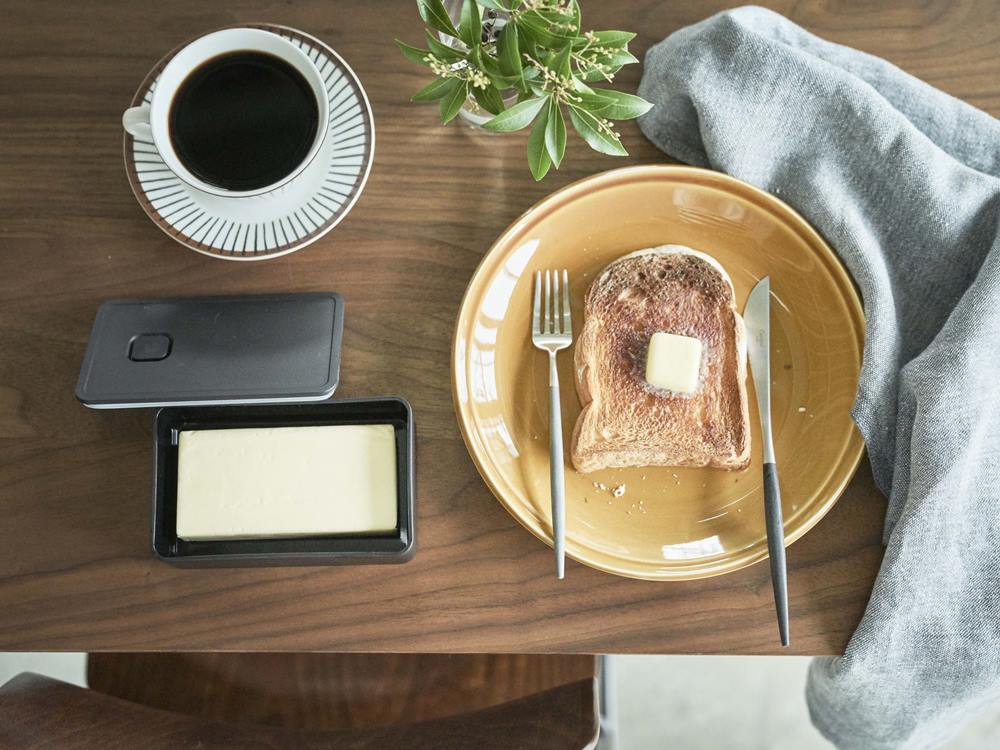 タワーのバルブ付き密封バターケース