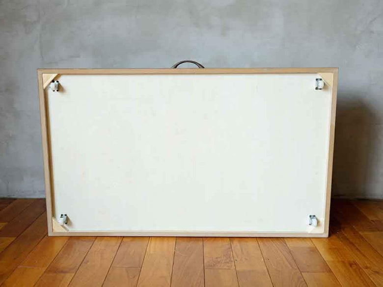 a.depeche製アッシュ突板のベッドオプションドロワー