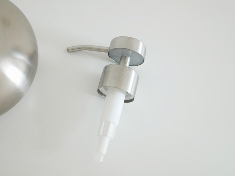 ダルトン製シルバーステンレスソープディスペンサー