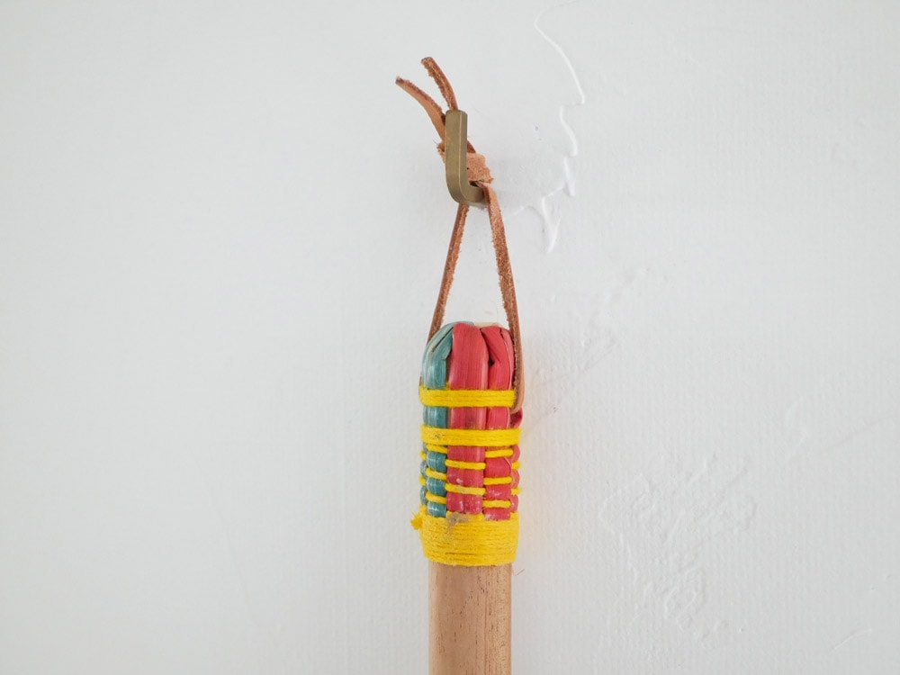 木材を使ったロープと結び目のクラフト