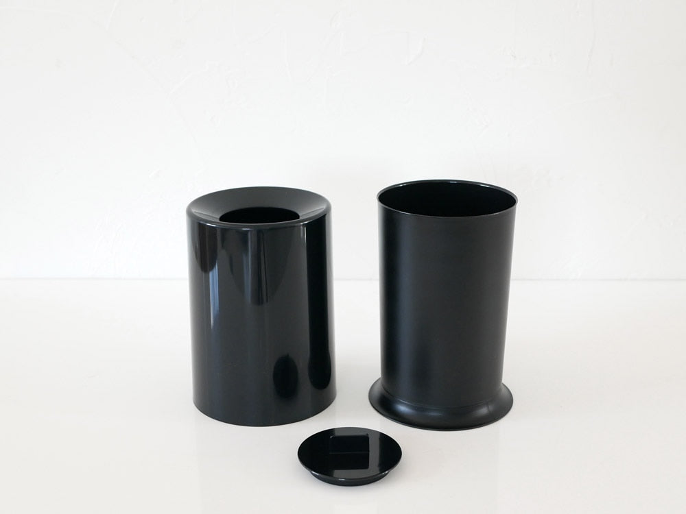 ideaco製 ミニ丸形ダストボックス 蓋付き