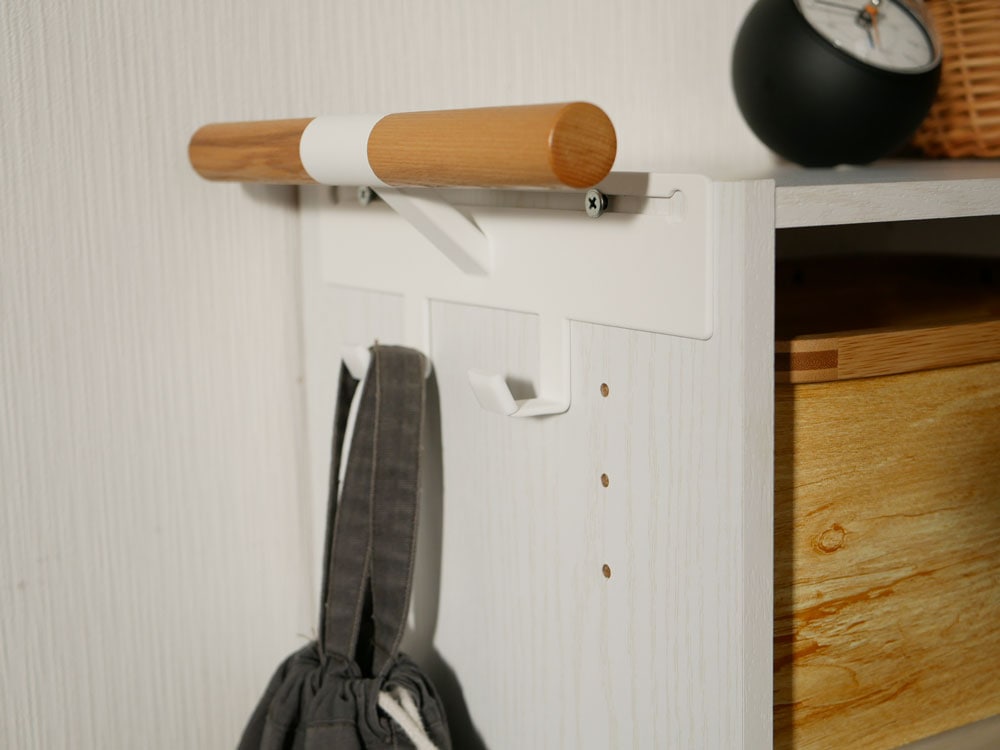 タワーRINのカラーボックス用ランドセル＆リュックハンガー