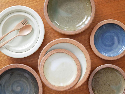 アデペシュのOTOHA私のプレート 陶器製