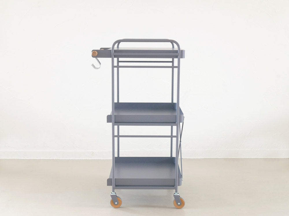 マッシュリヴ製スチールキッチンカート