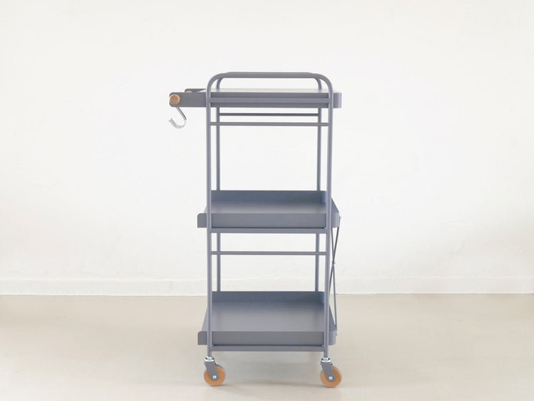 マッシュリヴ製スチールキッチンカート