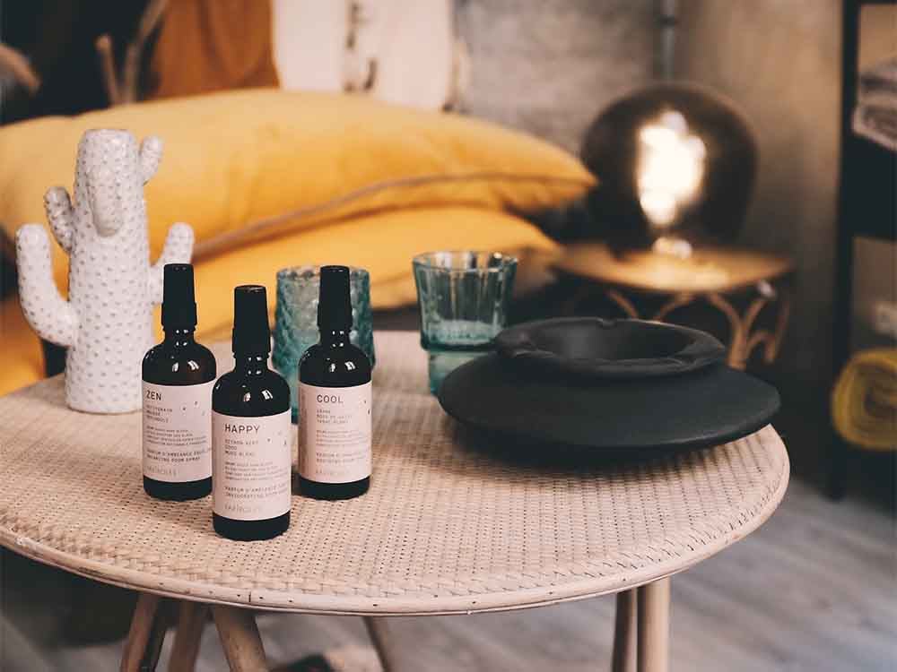 FARIBOLES バランシングルームミスト100mlと食器