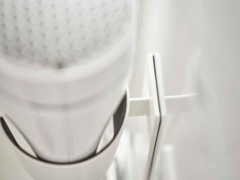 YAMAZAKI/tower シルバーマグネットドライヤーホルダー