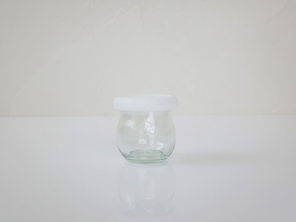 WITH WECKシリコンキャップ付きメイソンジャー