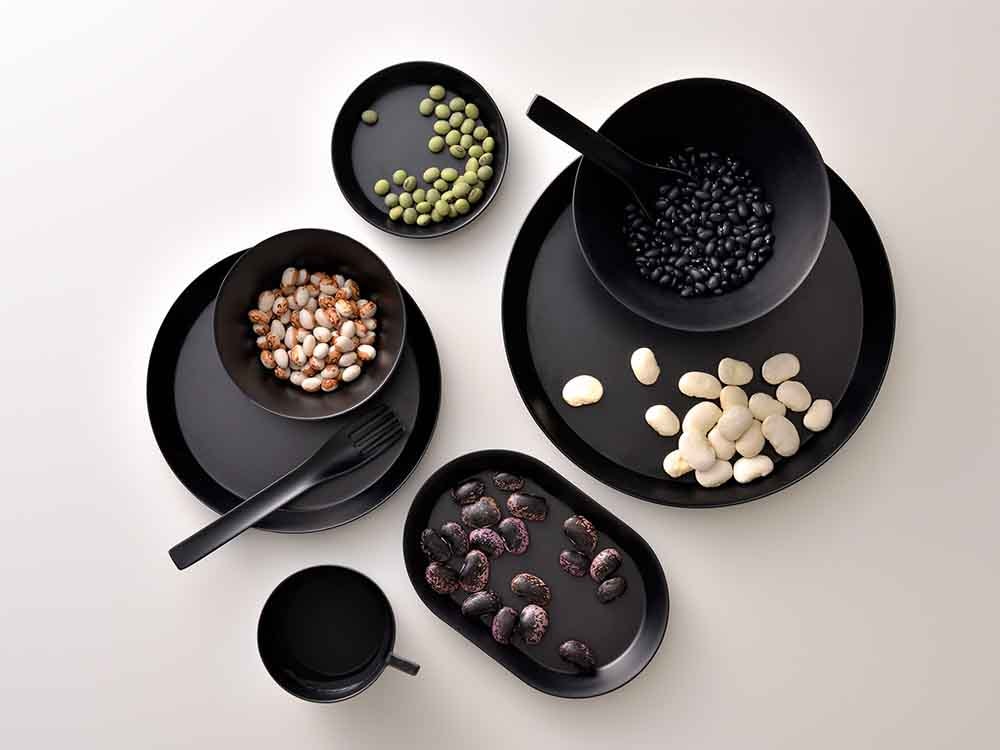 ideacoのバンブー製楕円形プレート