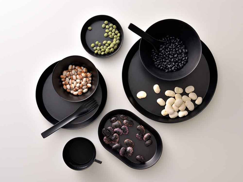 ideacoのバンブー製楕円形プレート