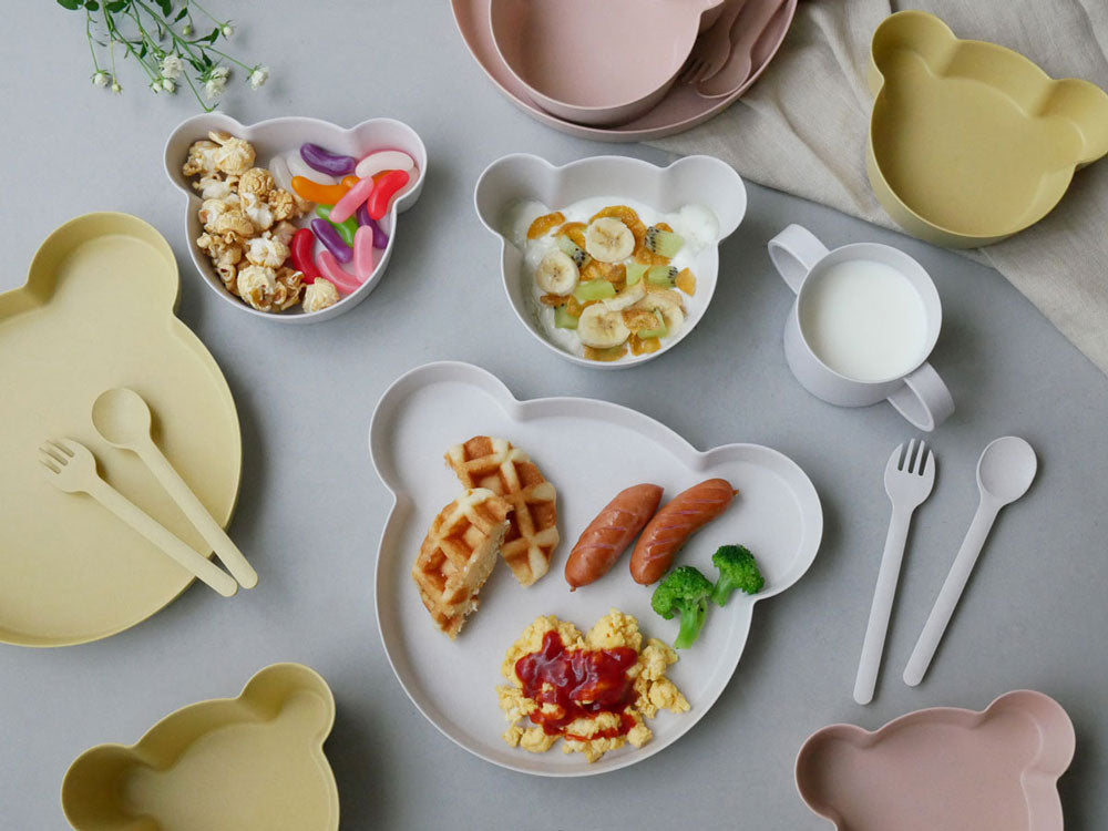 ビオキッズ用ポリプロピレン製食器セット