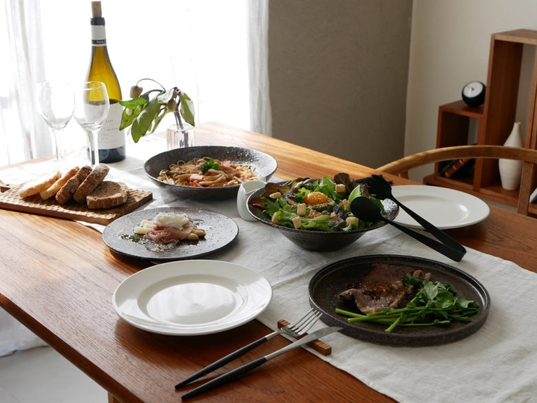 THE HARVESTの信楽焼リムボウル