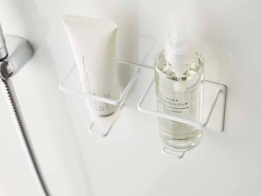 タワー製マグネットバスルームチューブ＆ボトルホルダー