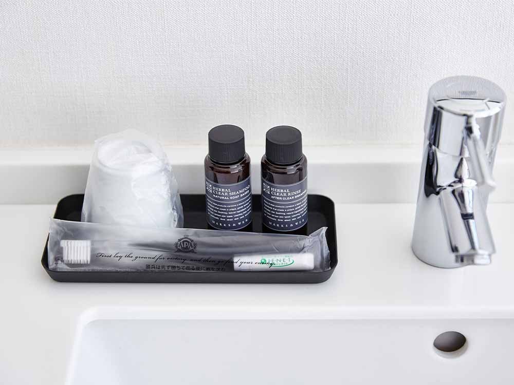 YAMAZAKIタワーのスチール製シルバー色メタルトレー