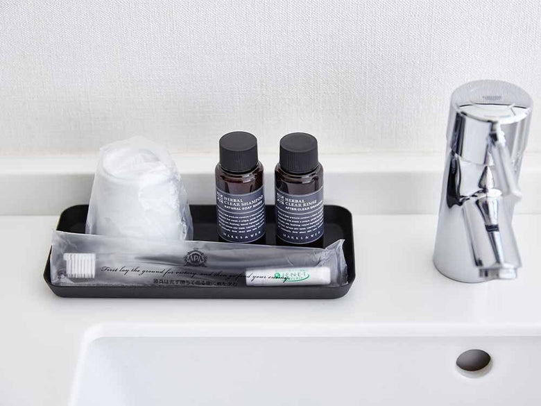 YAMAZAKIタワーのスチール製シルバー色メタルトレー