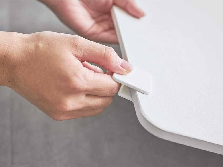 珪藻土バスマット用のプラスチック製持ち上げフック