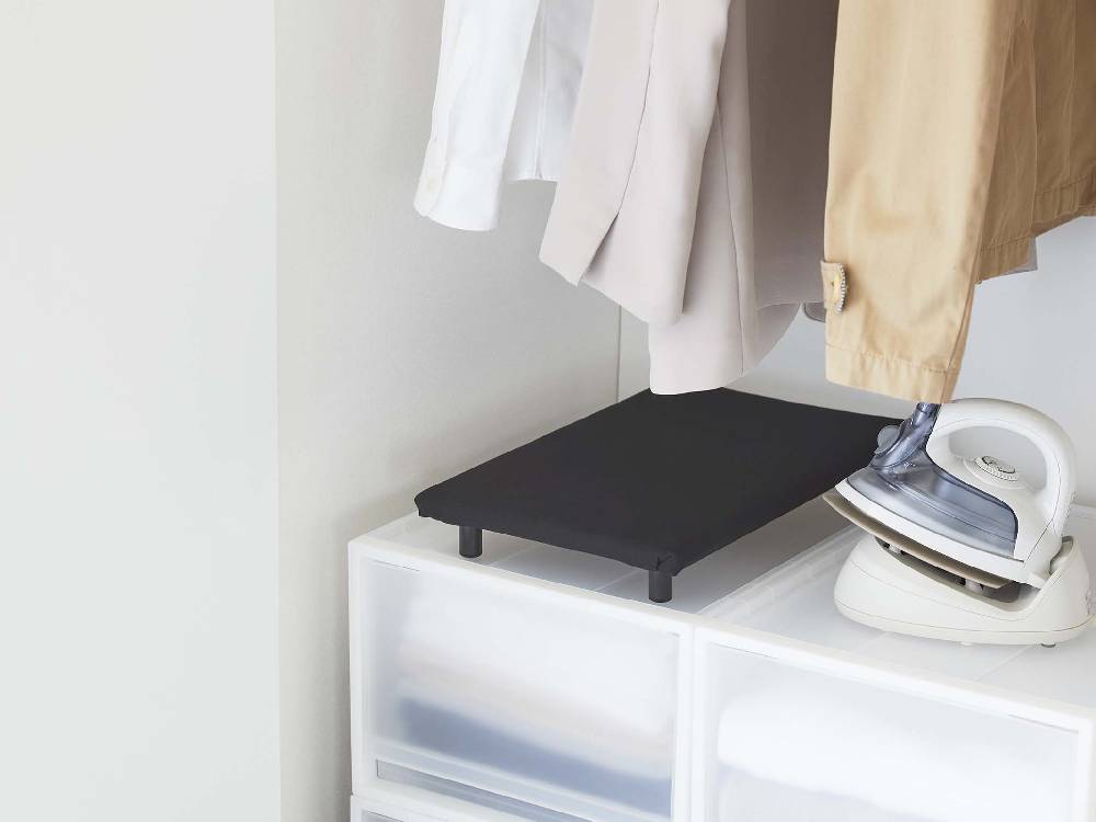 タワー卓上脚付き平型アイロン台
