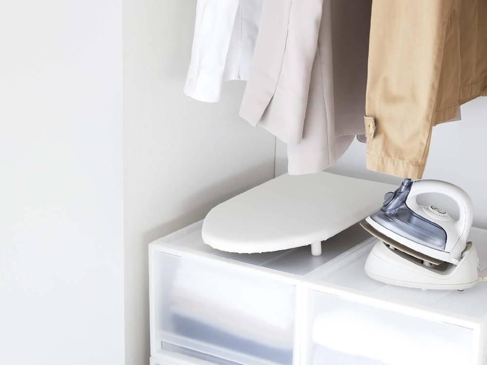 タワーの卓上脚付き舟型アイロン台
