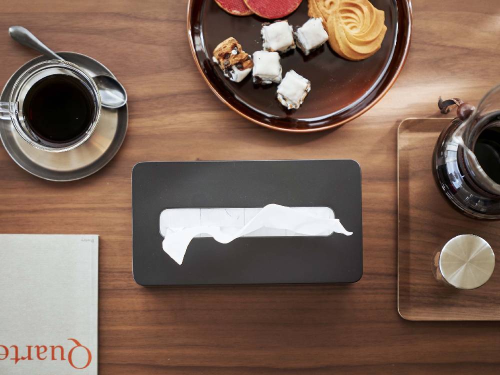 タワー／山崎製コンパクトティッシュケース