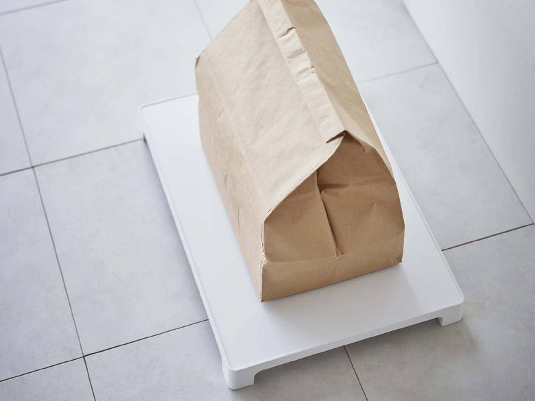 タワーのブラックマグネット置き配トレー