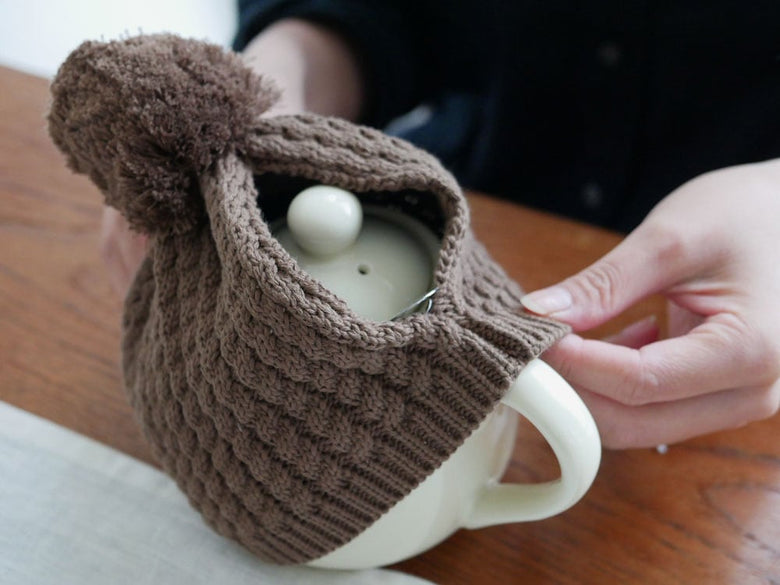 ロンドンポタリ―のコットンティーコージーとカップセット