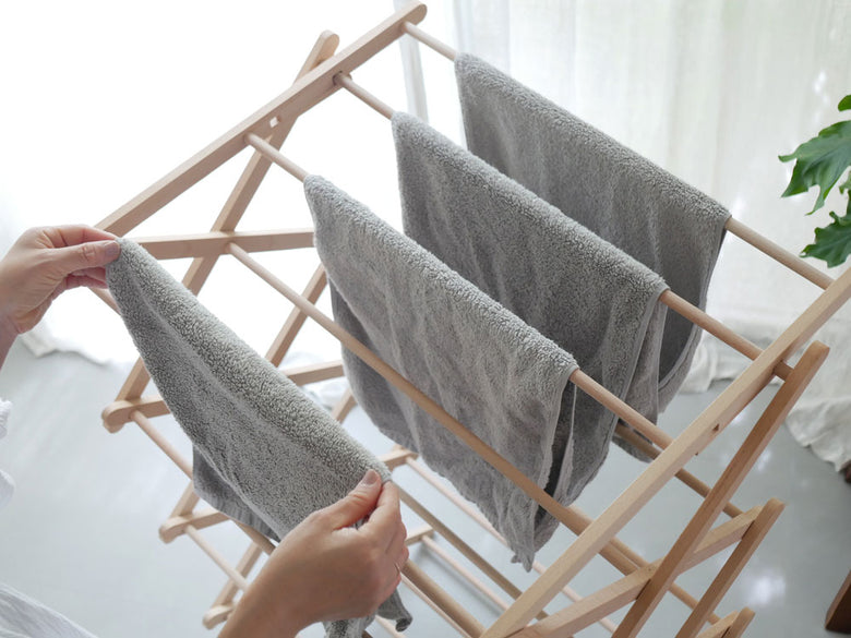 ビエルタ製ビーチウッドクロスドライヤー