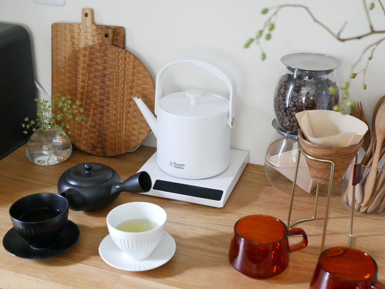 ラッセルホブスのステンレス製Tケトル