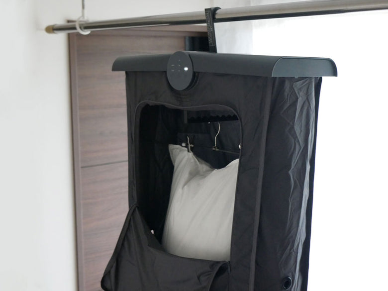 ±０ブランドのコンパクト衣類乾燥機