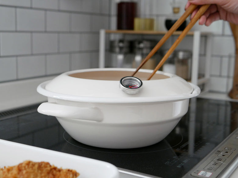 富士ホーロー天ぷら鍋の製品画像