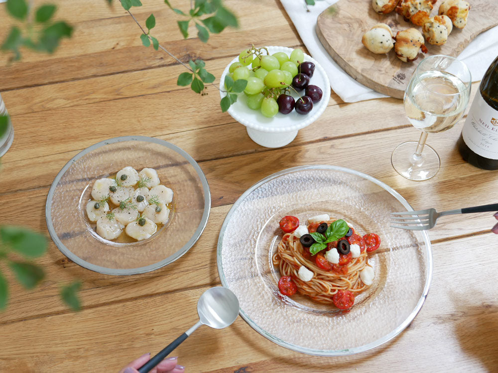 ダルトン グラステーブルウェア オーボプレート 22cm