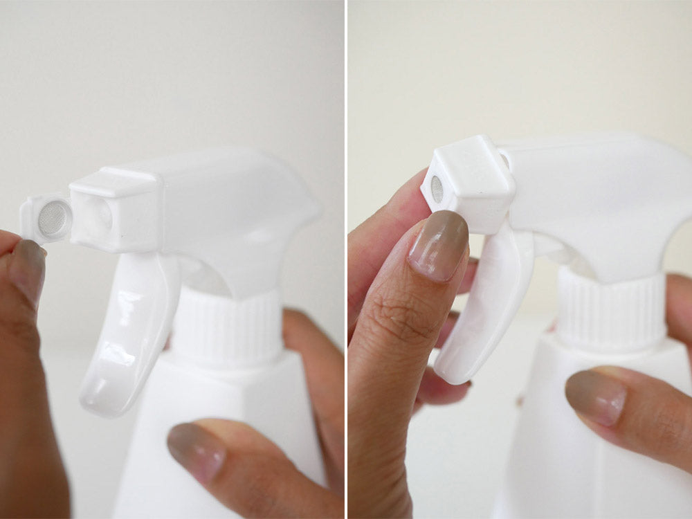 sarasa designのb2c 2wayスプレーボトル、500ml容量、360度回転可能なデザイン