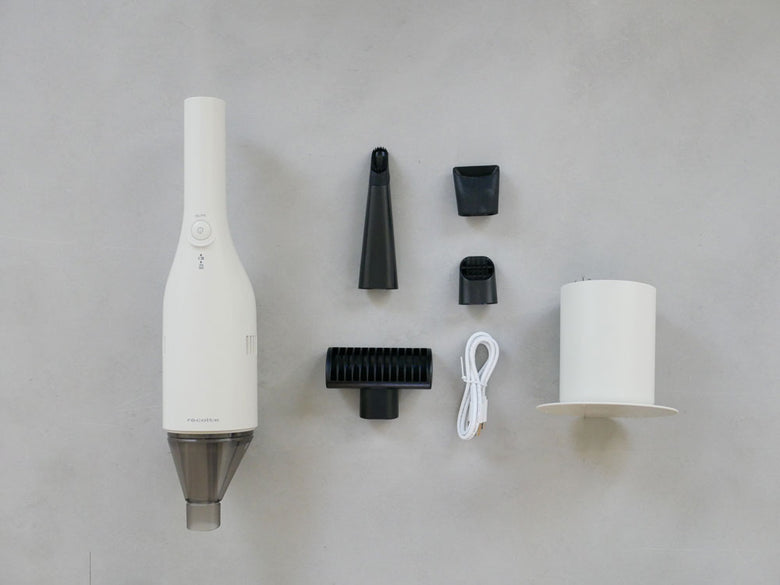 Recolteのナチュラルホワイトコードレスウェット＆ドライクリーナー