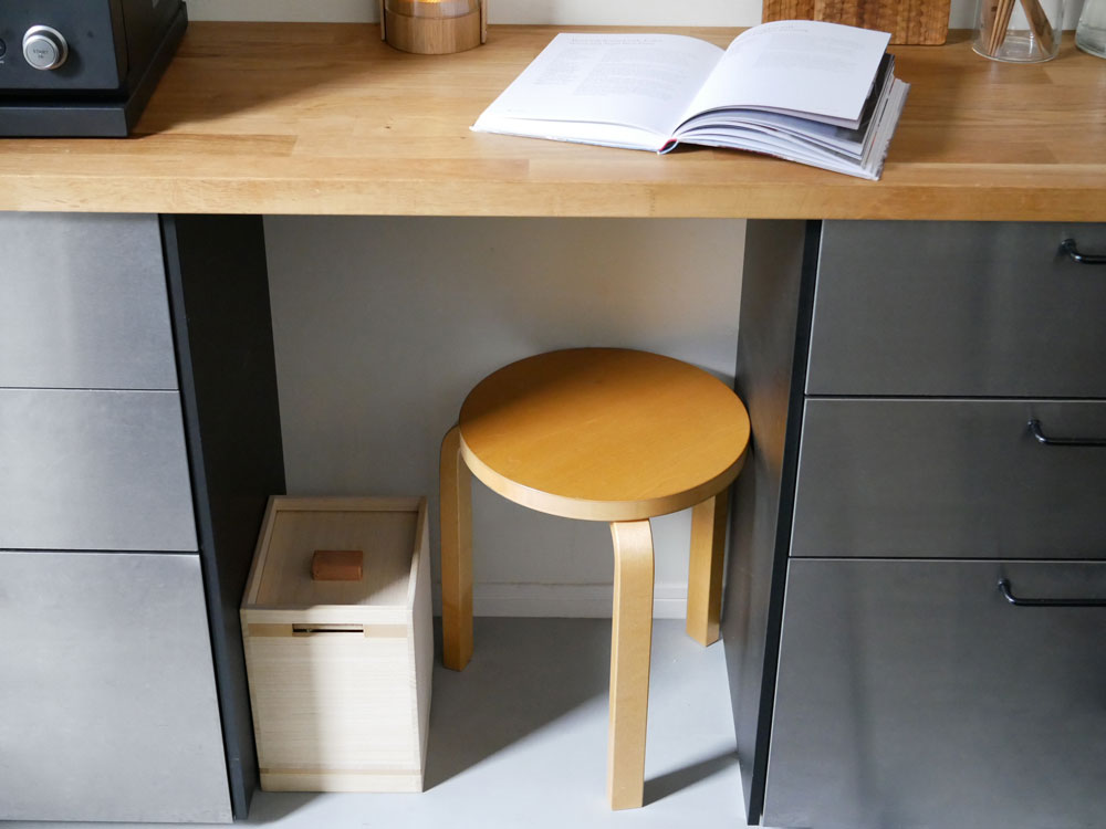 増田桐箱店キャスター付き桐の米びつ