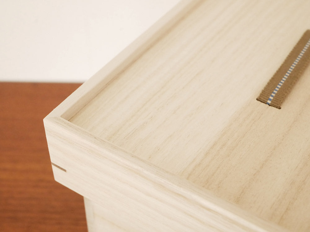 増田桐箱店の木製食パン保存用桐箱