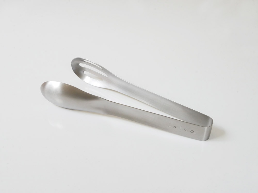 EAトCOハサムのステンレス製トングとミニトング