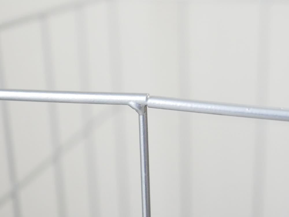 BRIDのシルバーカラー スチール製ランドリーストレージ ラウンド33L