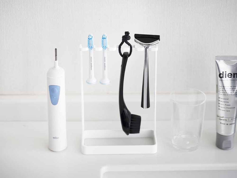 towerの5連スチール歯ブラシスタンド