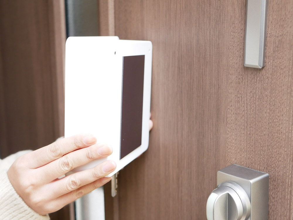 ヤマザキのマグネットキーフック2段