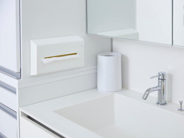 WALLティッシュケースが置かれたバスルームのインテリア