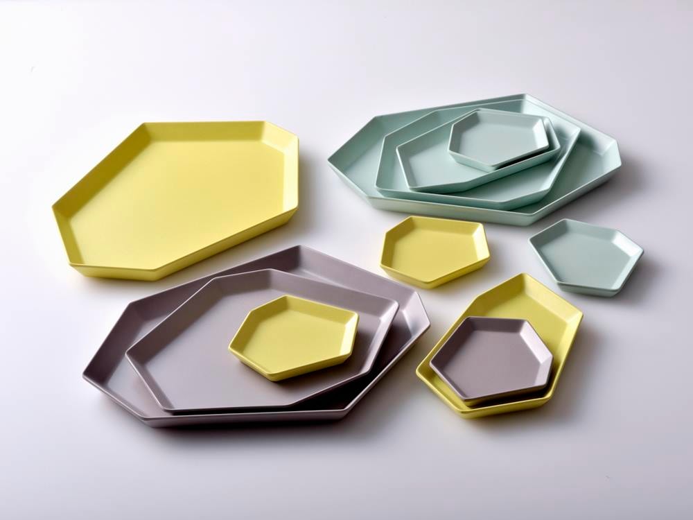 ideacoシマモリメラミン製プレート