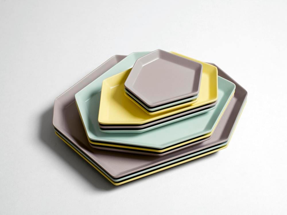 イデアコ シマモリ プレートとソーサーのセット