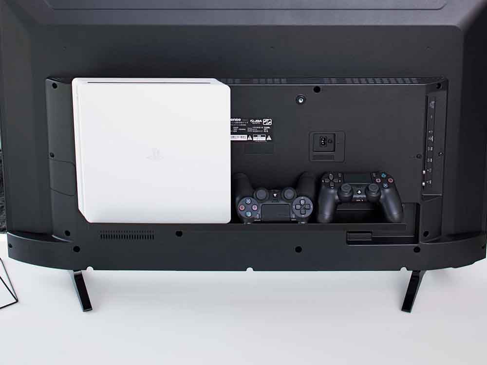 スマートテレビ裏ラック 幅60cm