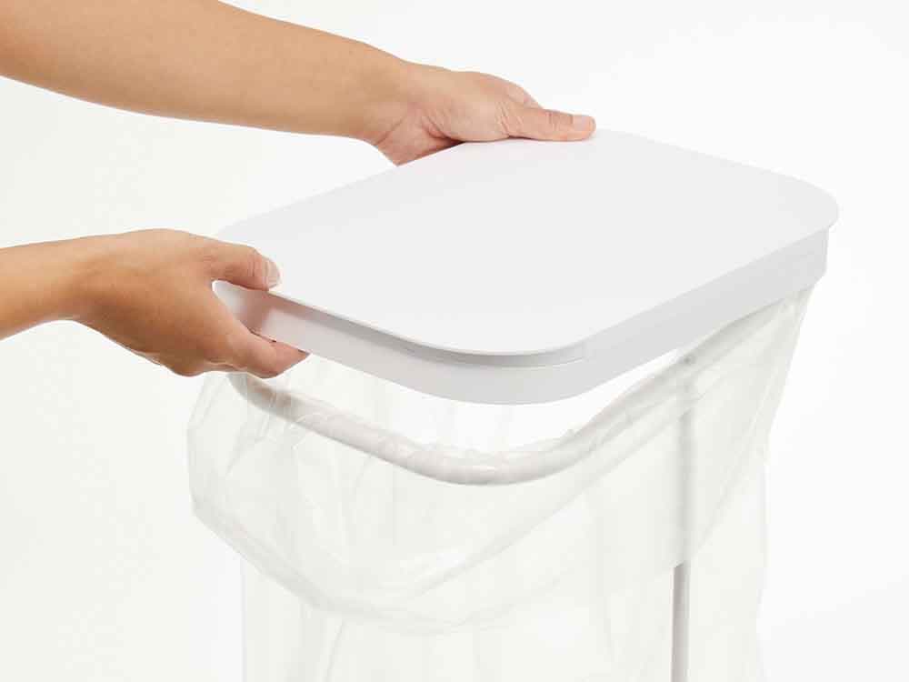 ルーチェ分別ゴミ袋ホルダー 横開きタイプ