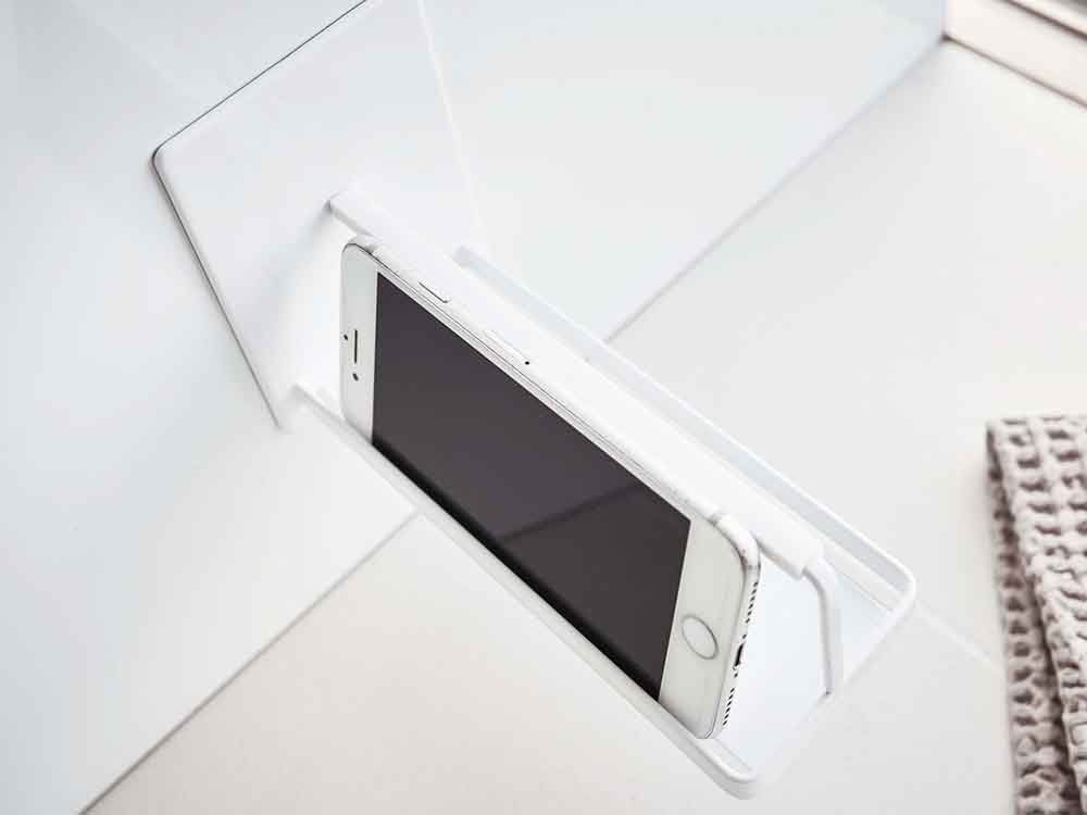 タワーのマグネットバスルームスマートフォンスタンド