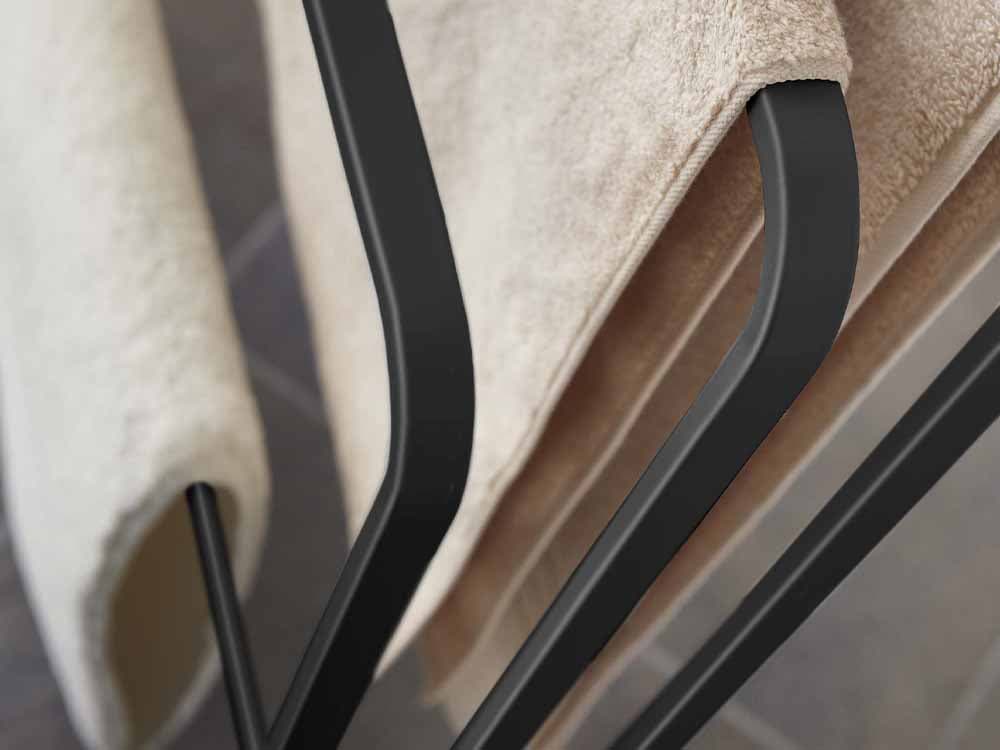 Yamazakiタワー3連バスタオルハンガー