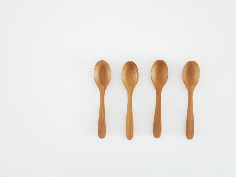 ホーンプリーズのティークウッド製木製スプーン